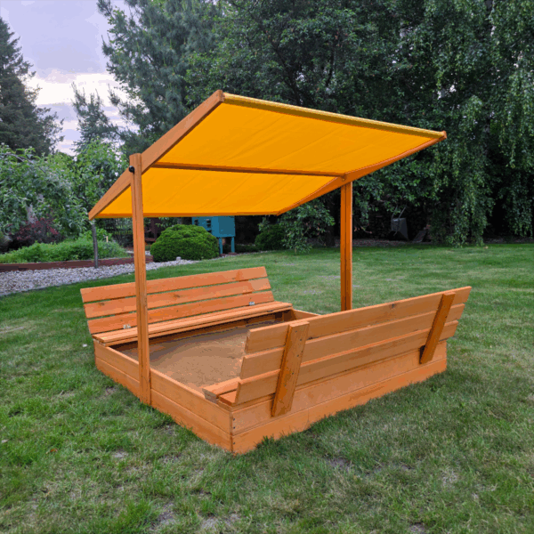 piaskownica 150 kasztan zółty