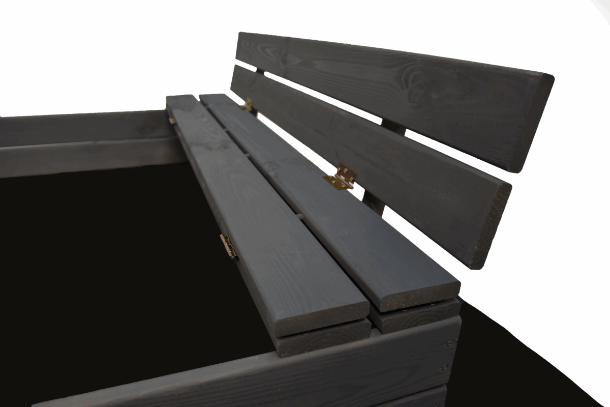 Piaskownica zamykana drewniana 120 impregnowana