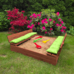 Poduszka do piaskownicy 120 na ławeczkę