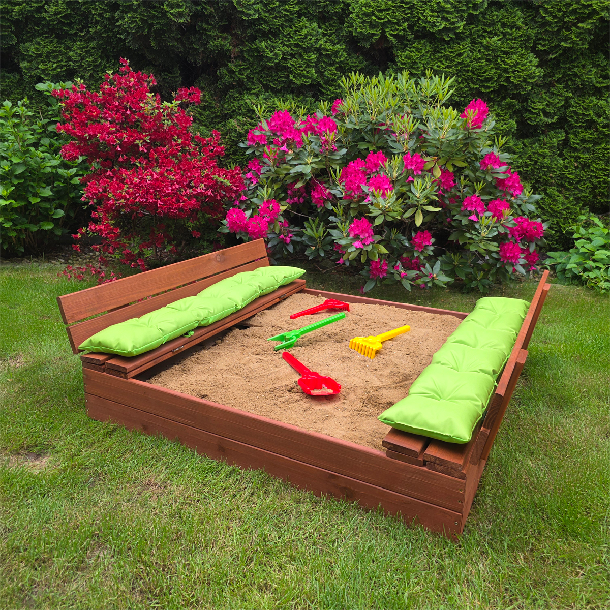 Poduszka do piaskownicy 120 na ławeczkę