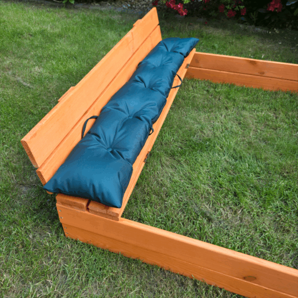 Poduszka do piaskownicy 120 na ławeczkę - Butelkowa