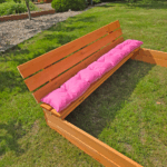 Poduszka do piaskownicy 150 na ławeczkę