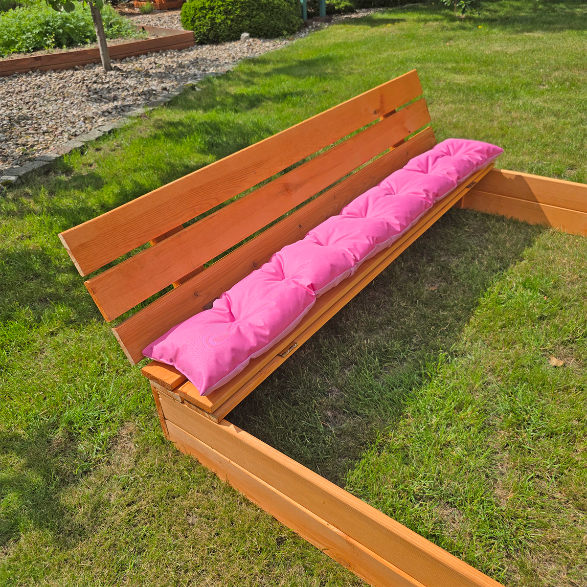 Poduszka do piaskownicy 150 na ławeczkę