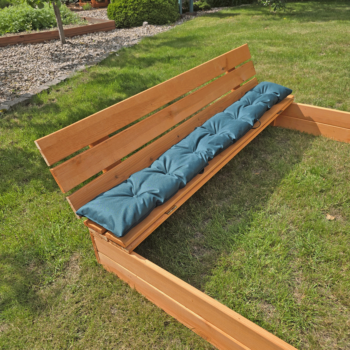 Poduszka do piaskownicy 150 na ławeczkę