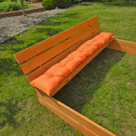 Poduszka do piaskownicy 150 na ławeczkę